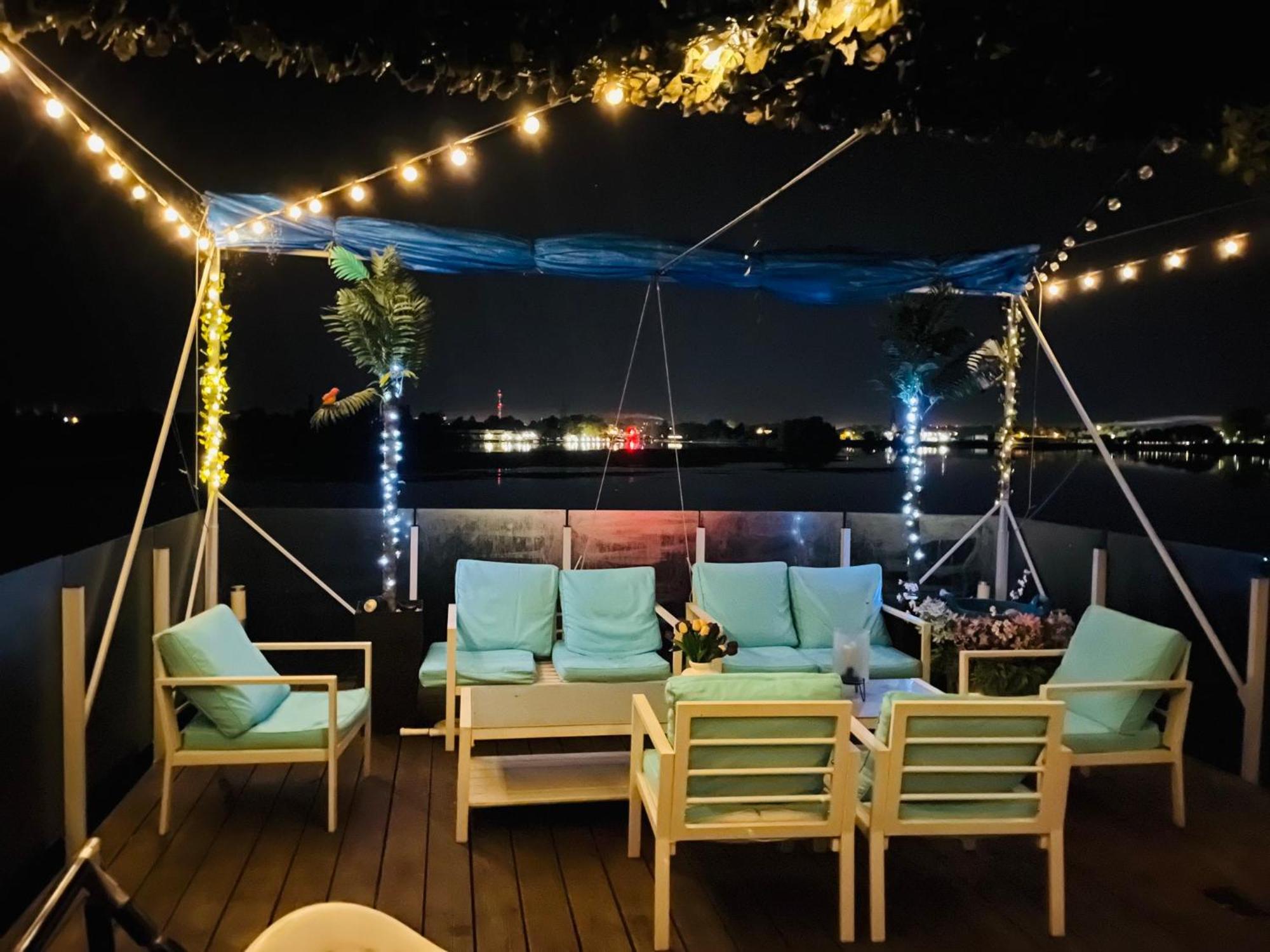 Hotel Houseboat On The Water Liepāja Exterior foto
